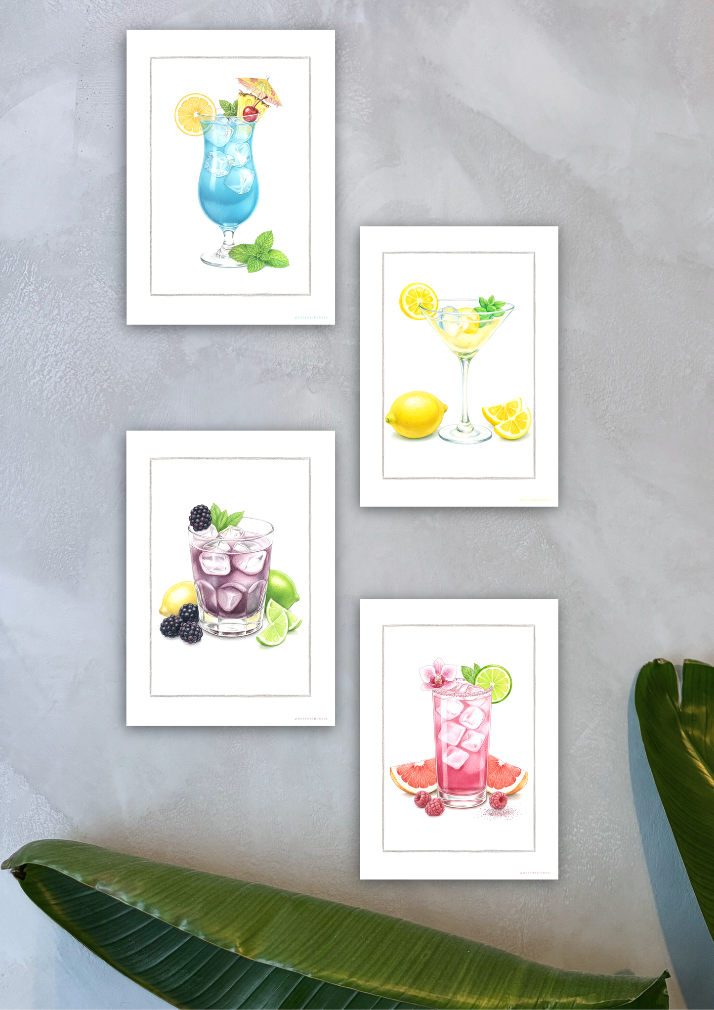 Blue Hawaii - Art Print