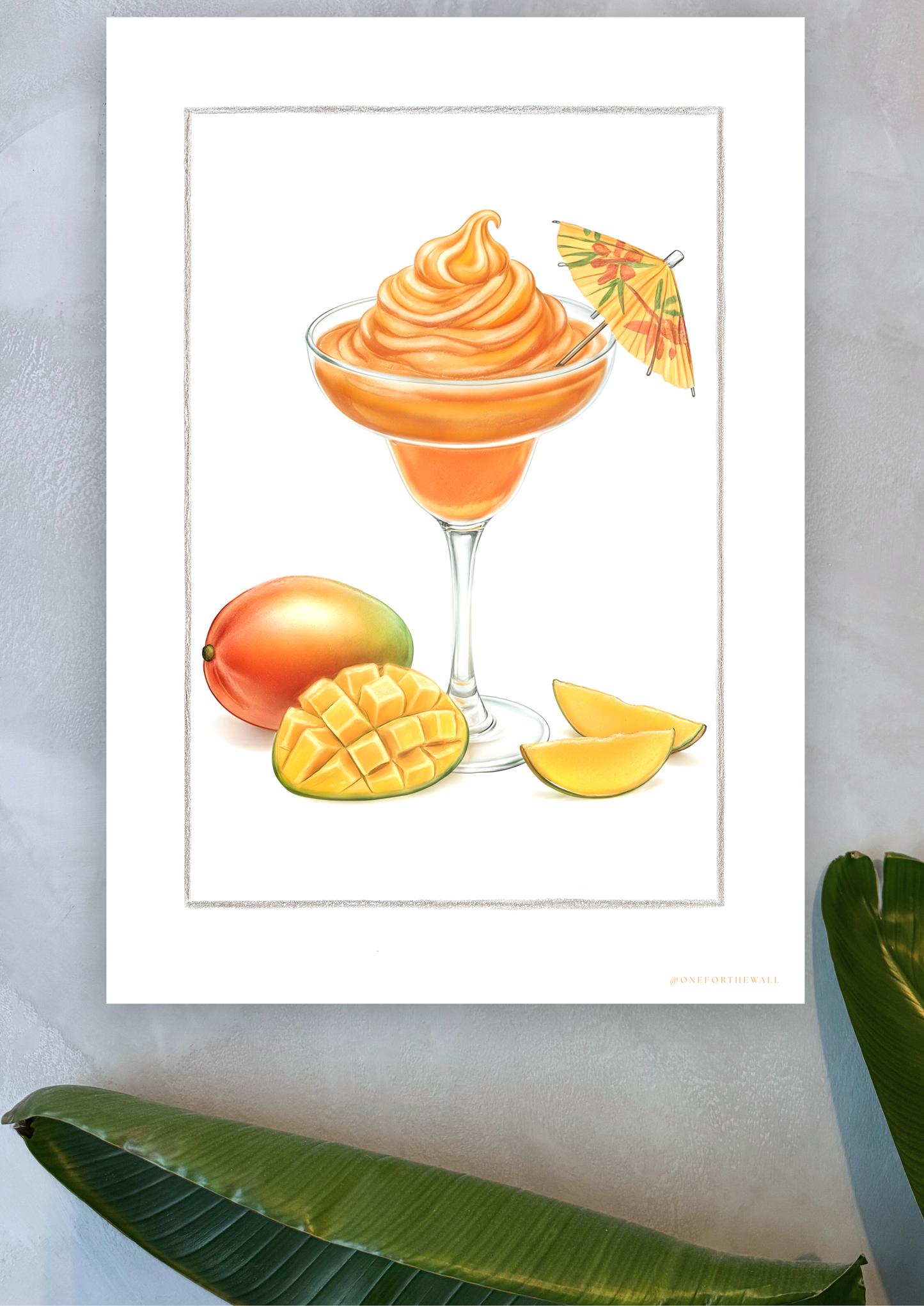 Daiquiri de Mango - Lámina Artística