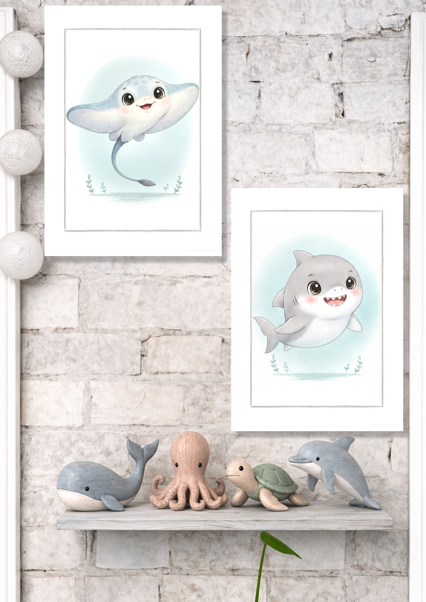 La Mantarraya Pequeña - Lámina Artística