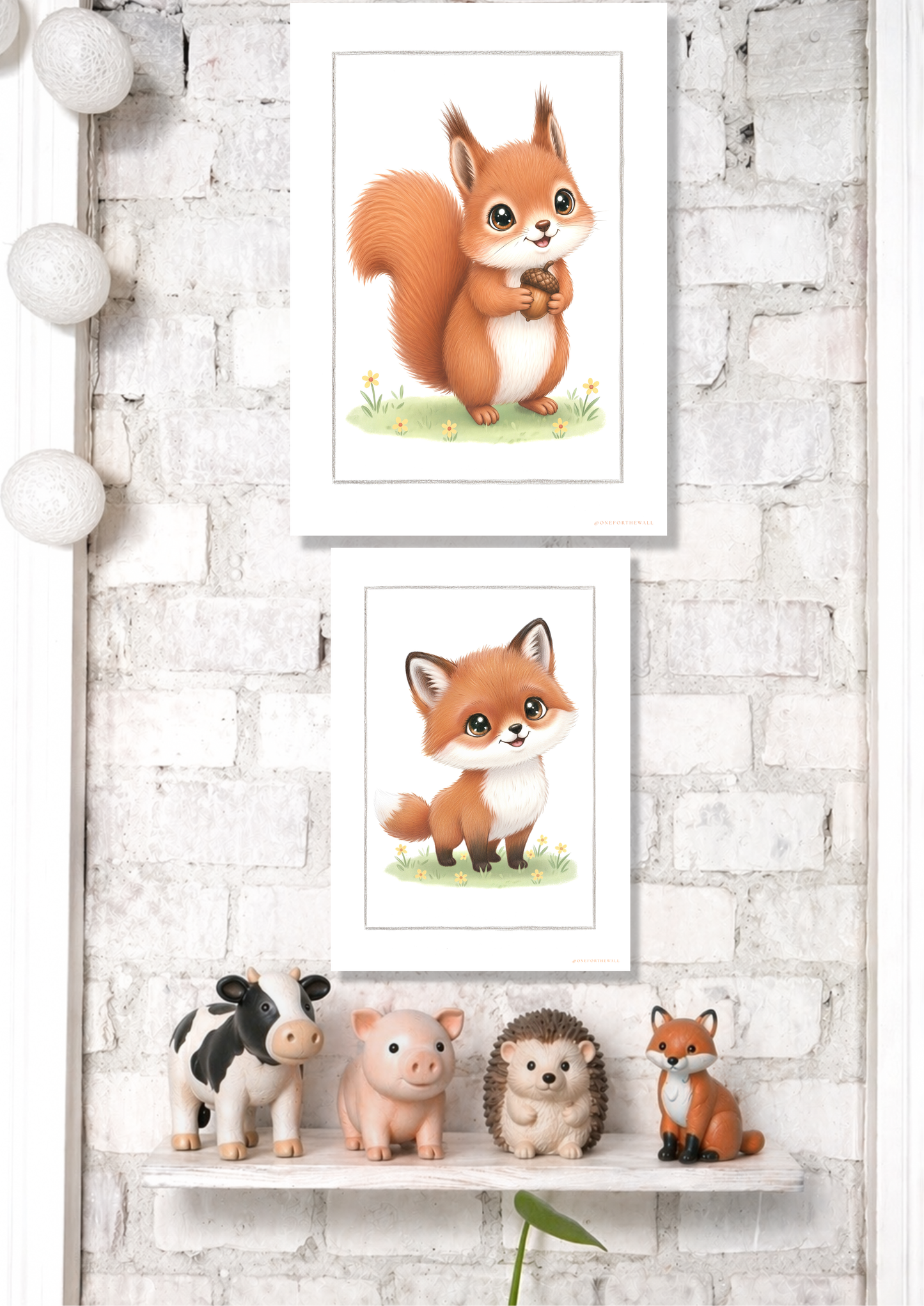 Little Squirrel- Art Print