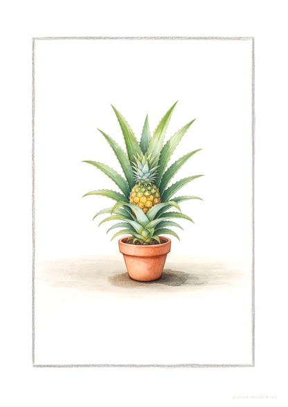 Ananas Comosus - Art Print