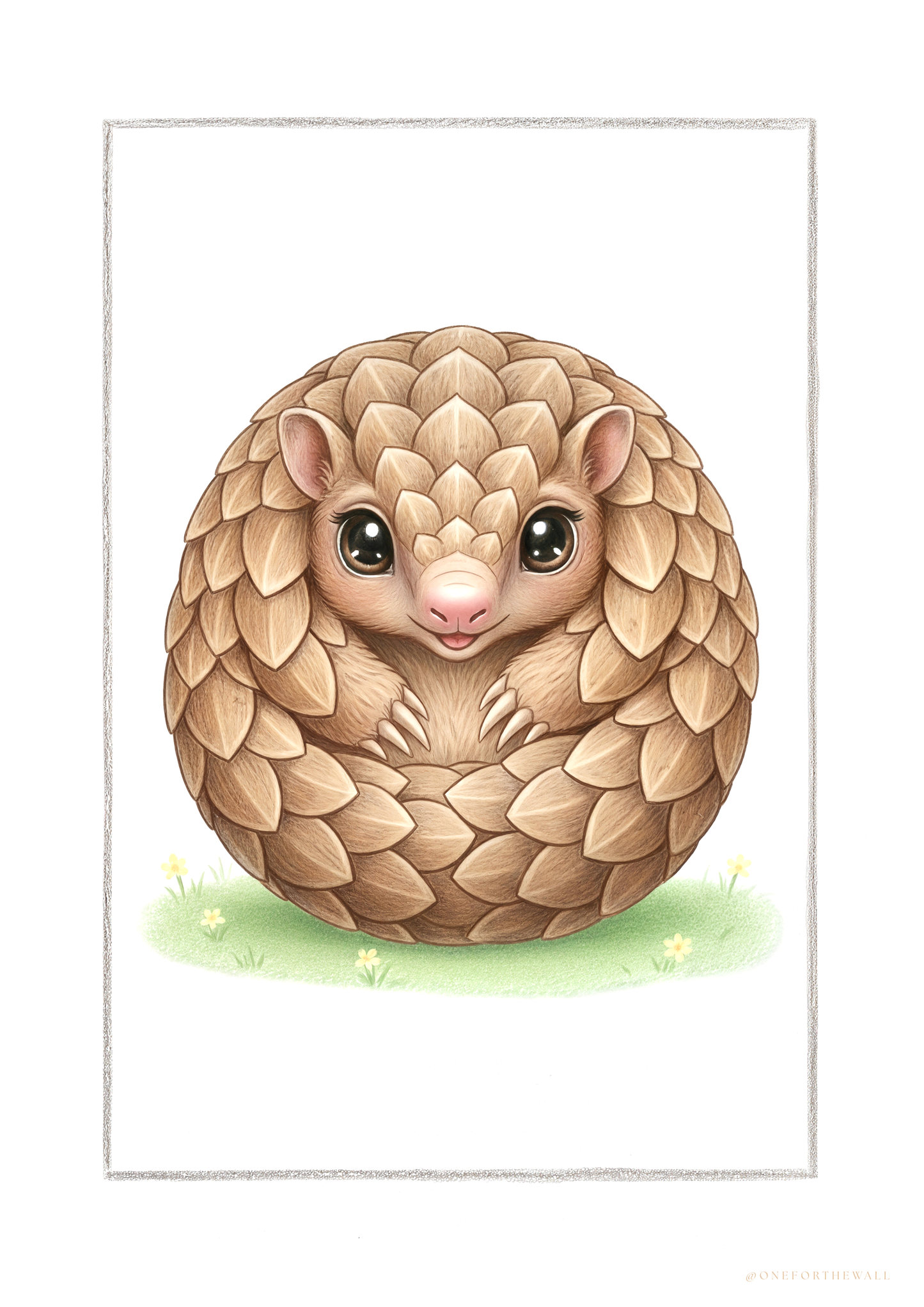 El Pequeño Armadillo - Lámina artística
