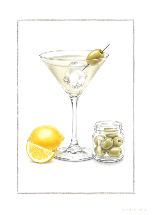 Martini Clásico - Lámina Artística