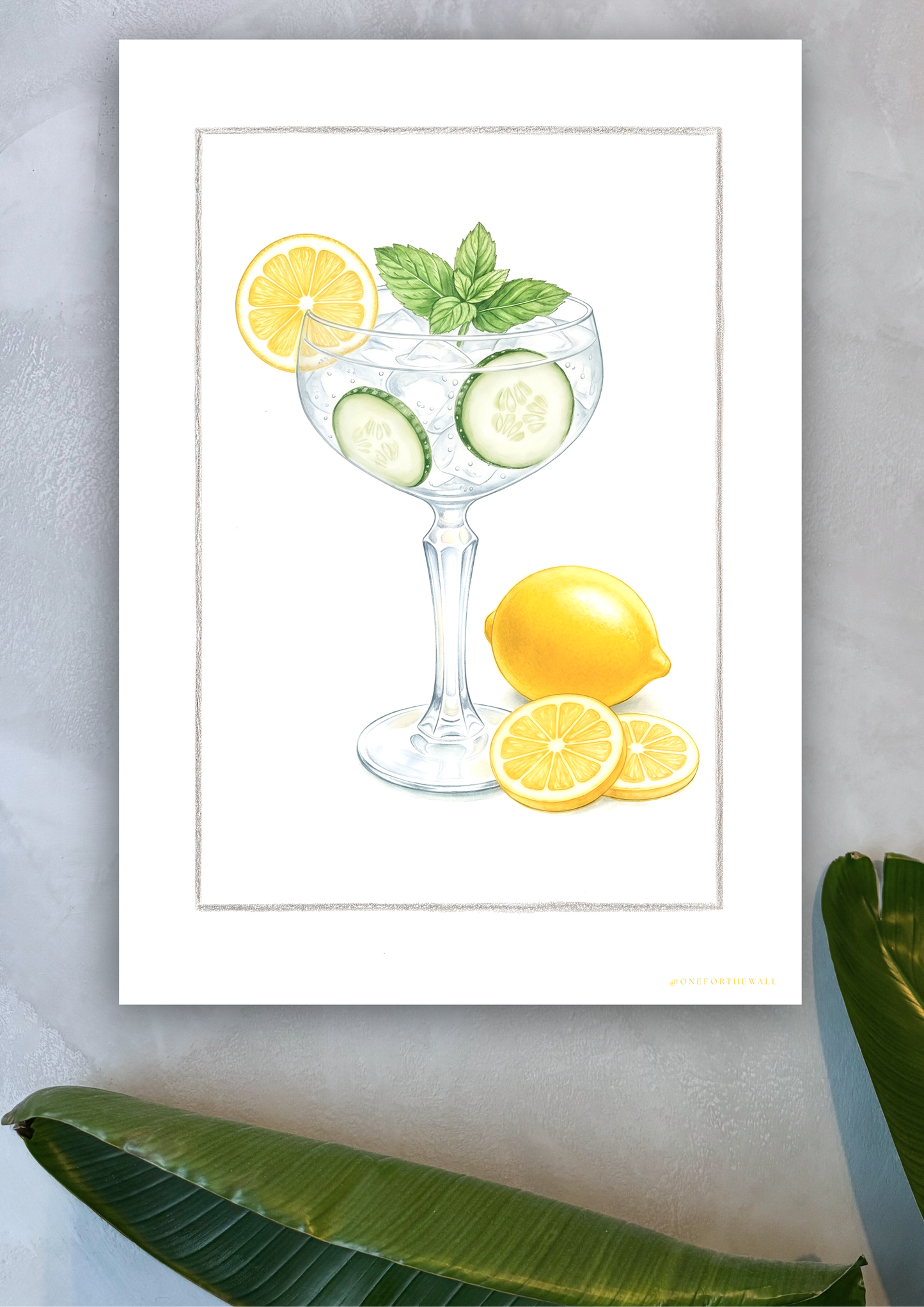 Gin & Tonic - Art Print