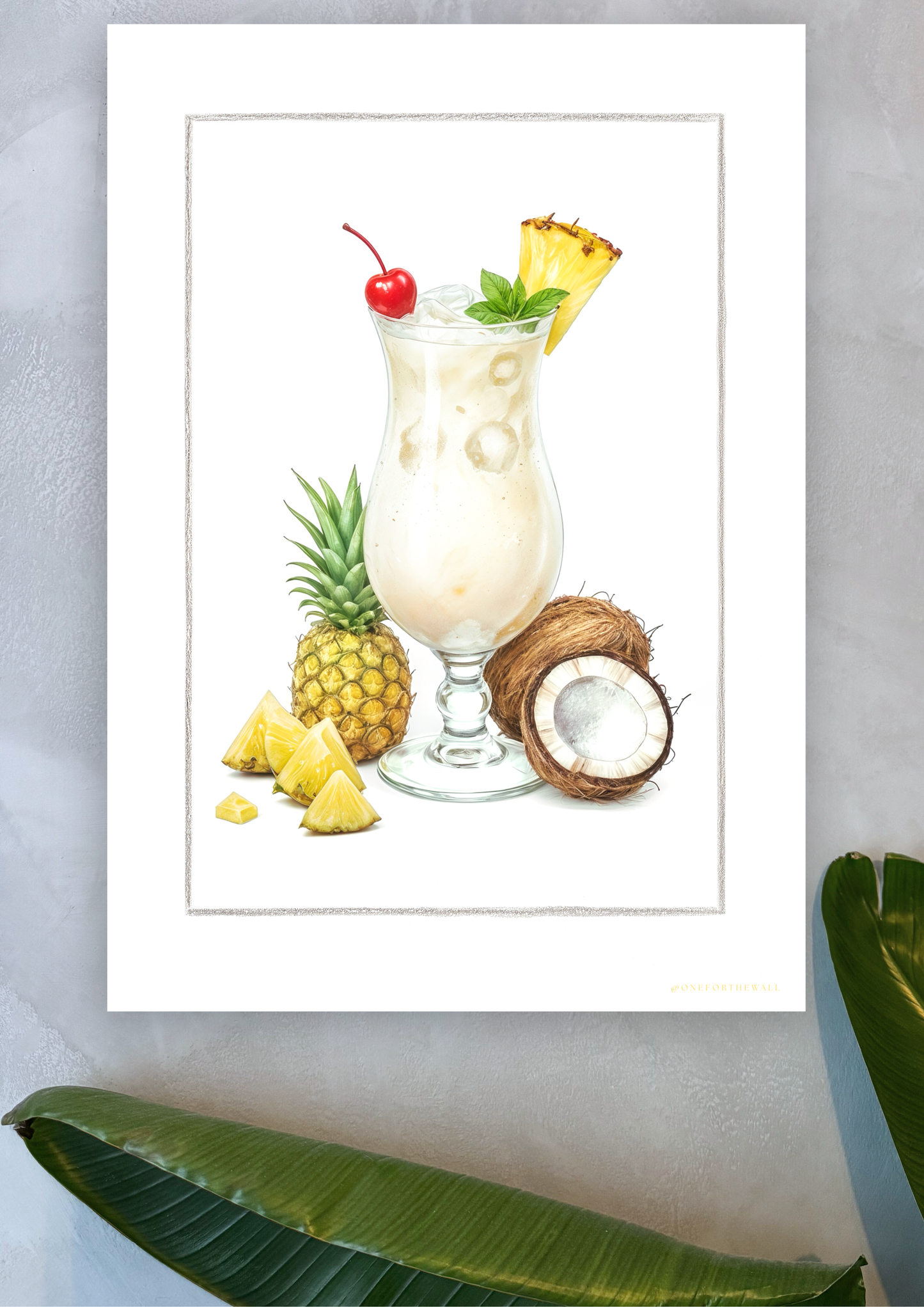 Piña Colada - Lámina artística