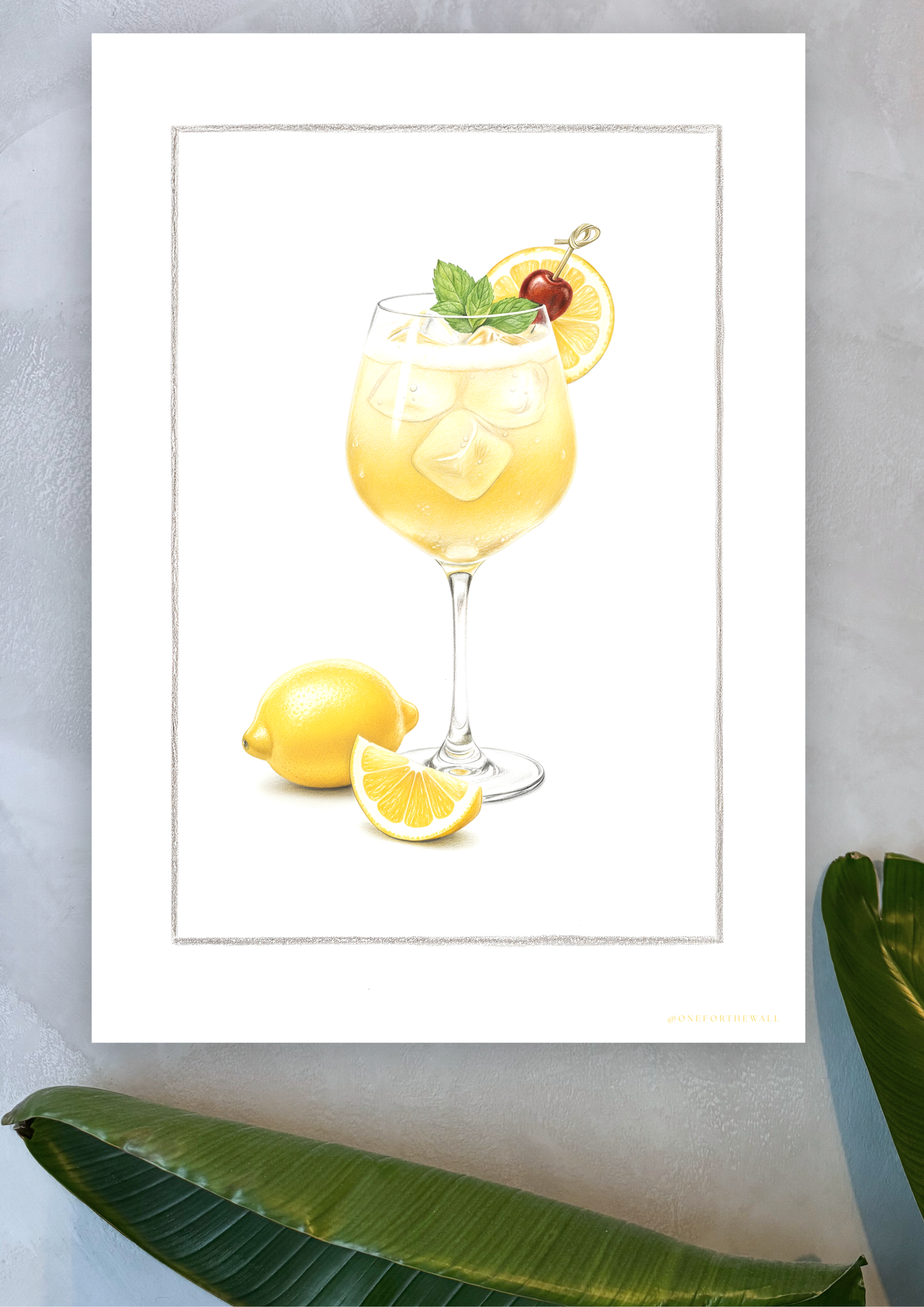 Limoncello Spritz - Lámina artística