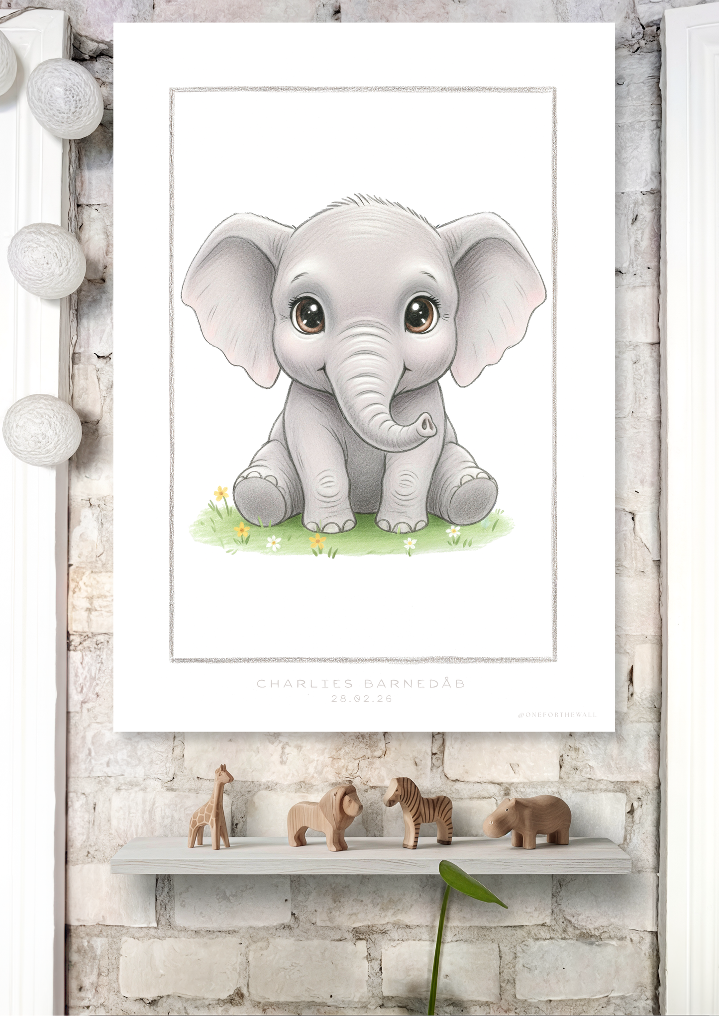 El Pequeño Elefante - Lámina Artística