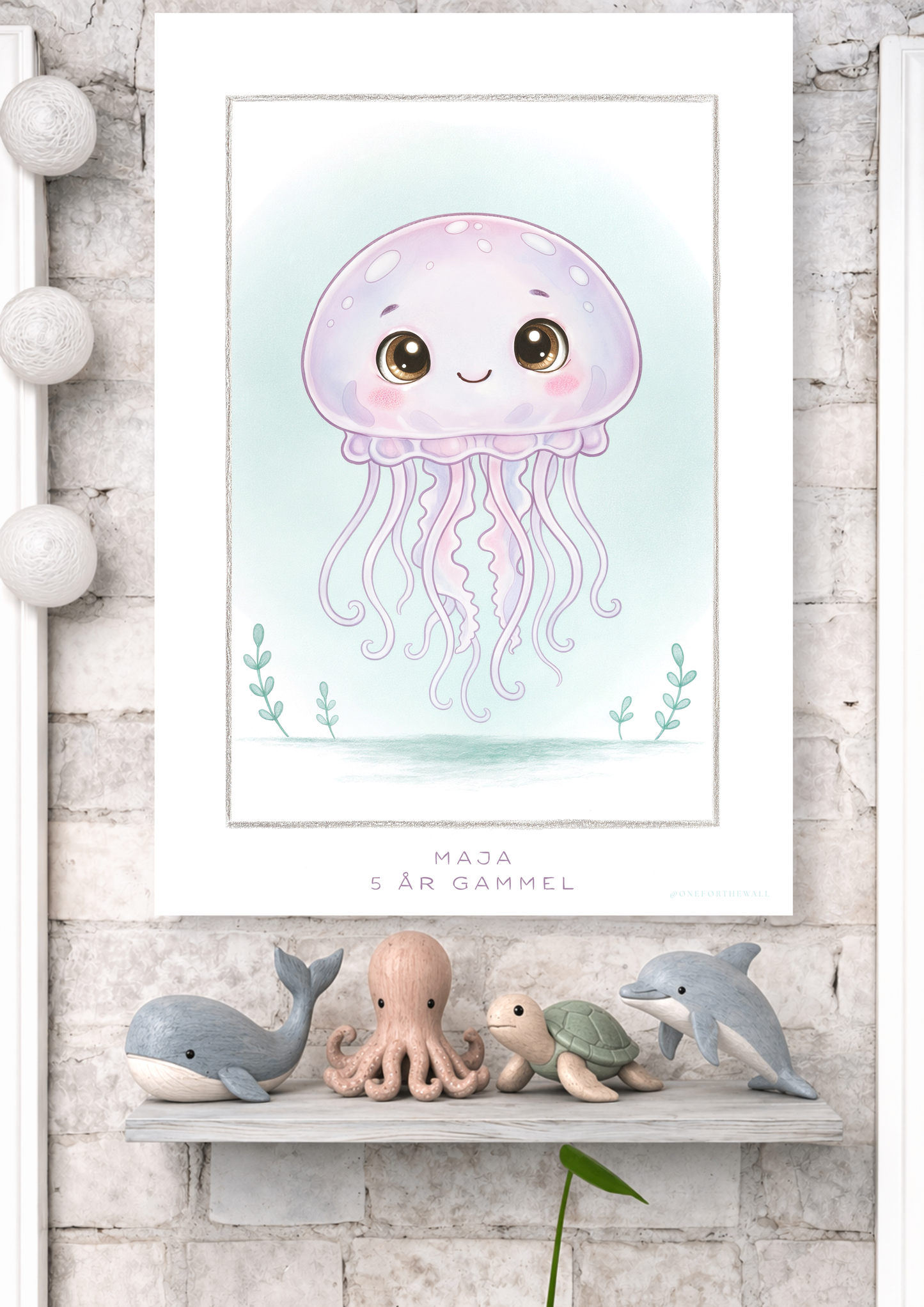 Little Jellyfish - Art Print