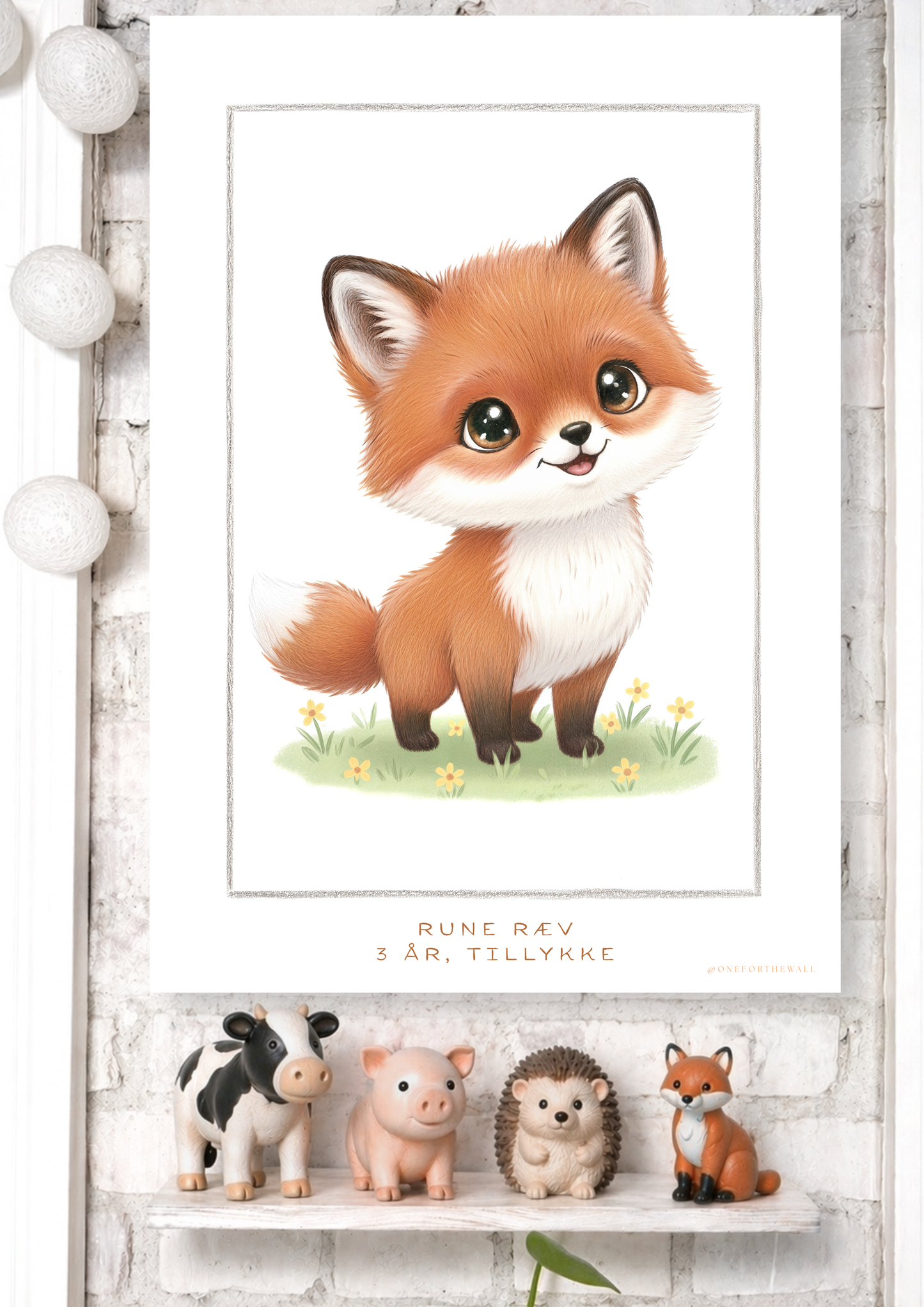 Little Fox - Art Print