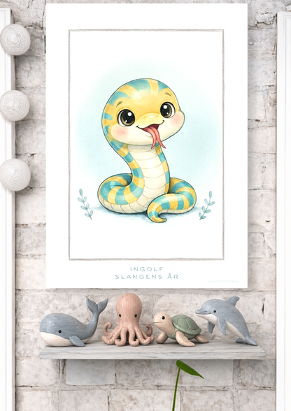 Little Moray Eel - Art Print