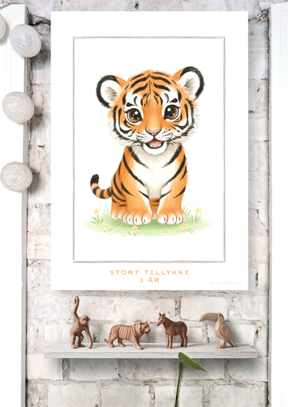 El Pequeño Tigre - Lámina Artística