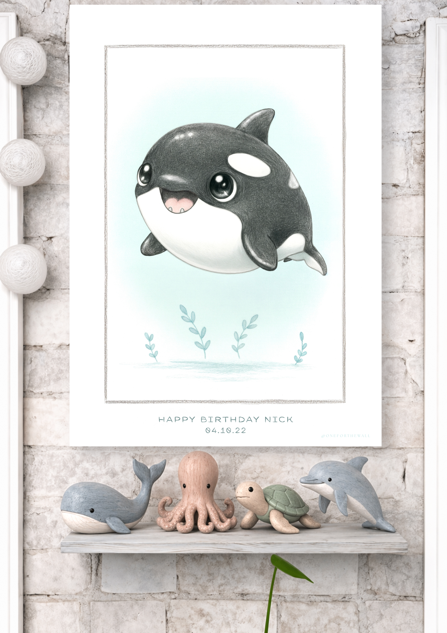 Little Orca - Art Print