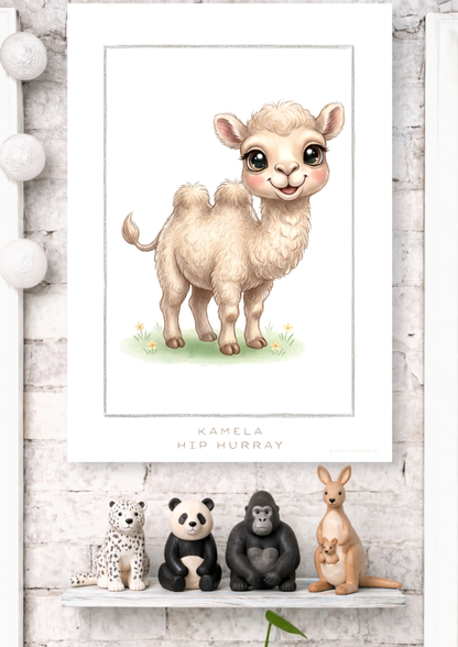 Little Camel - Art Print