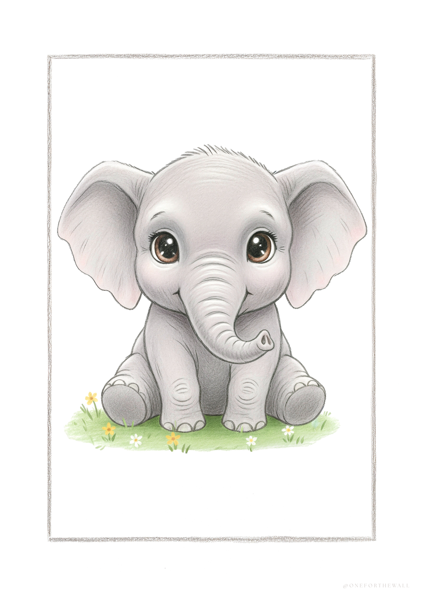 El Pequeño Elefante - Lámina Artística