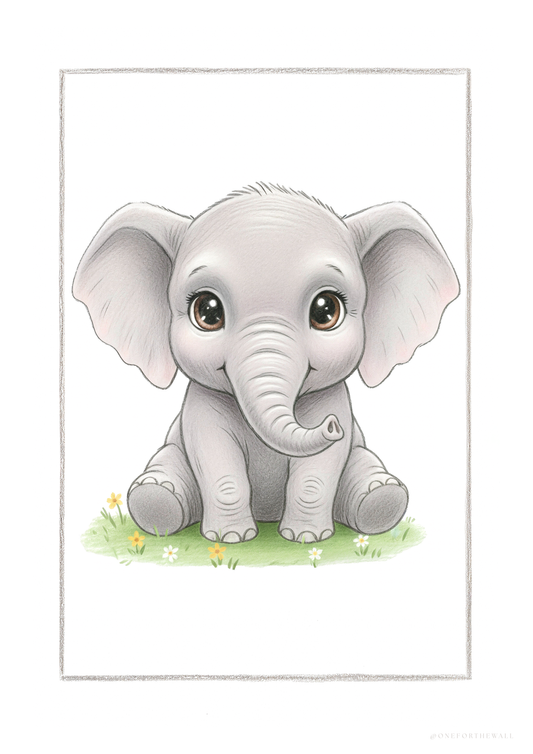 El Pequeño Elefante - Lámina Artística