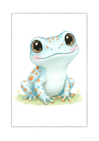 Little Frog - Art Print