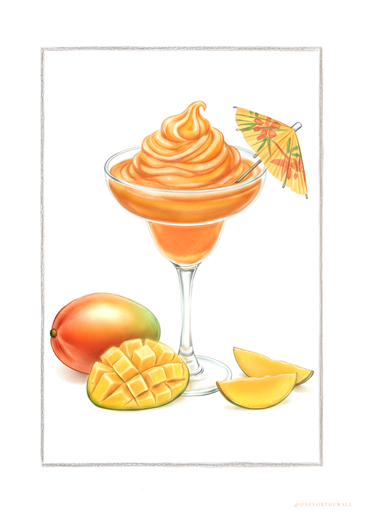 Daiquiri de Mango - Lámina Artística