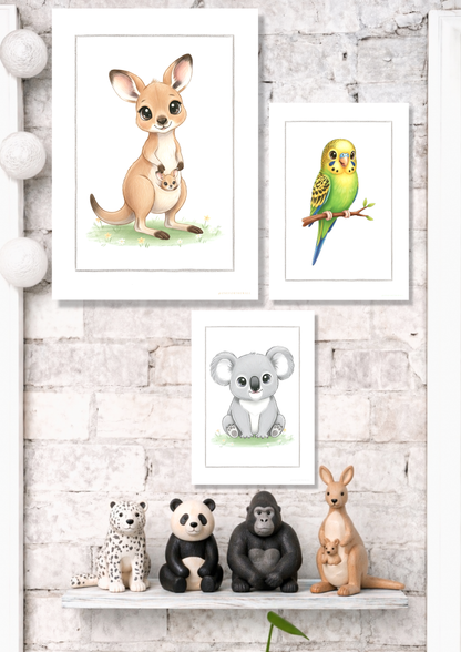 Little Kangaroo - Art Print