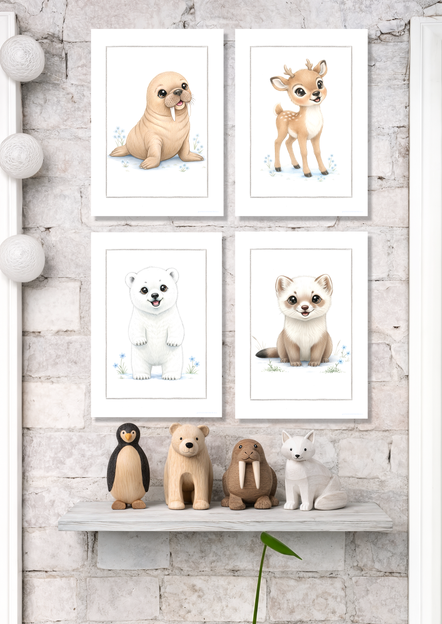 Little Walrus - Art Print