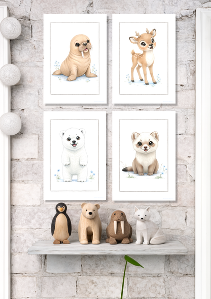 Little Walrus - Art Print