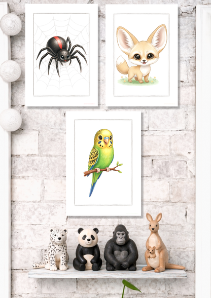 Little Redback - Art Print