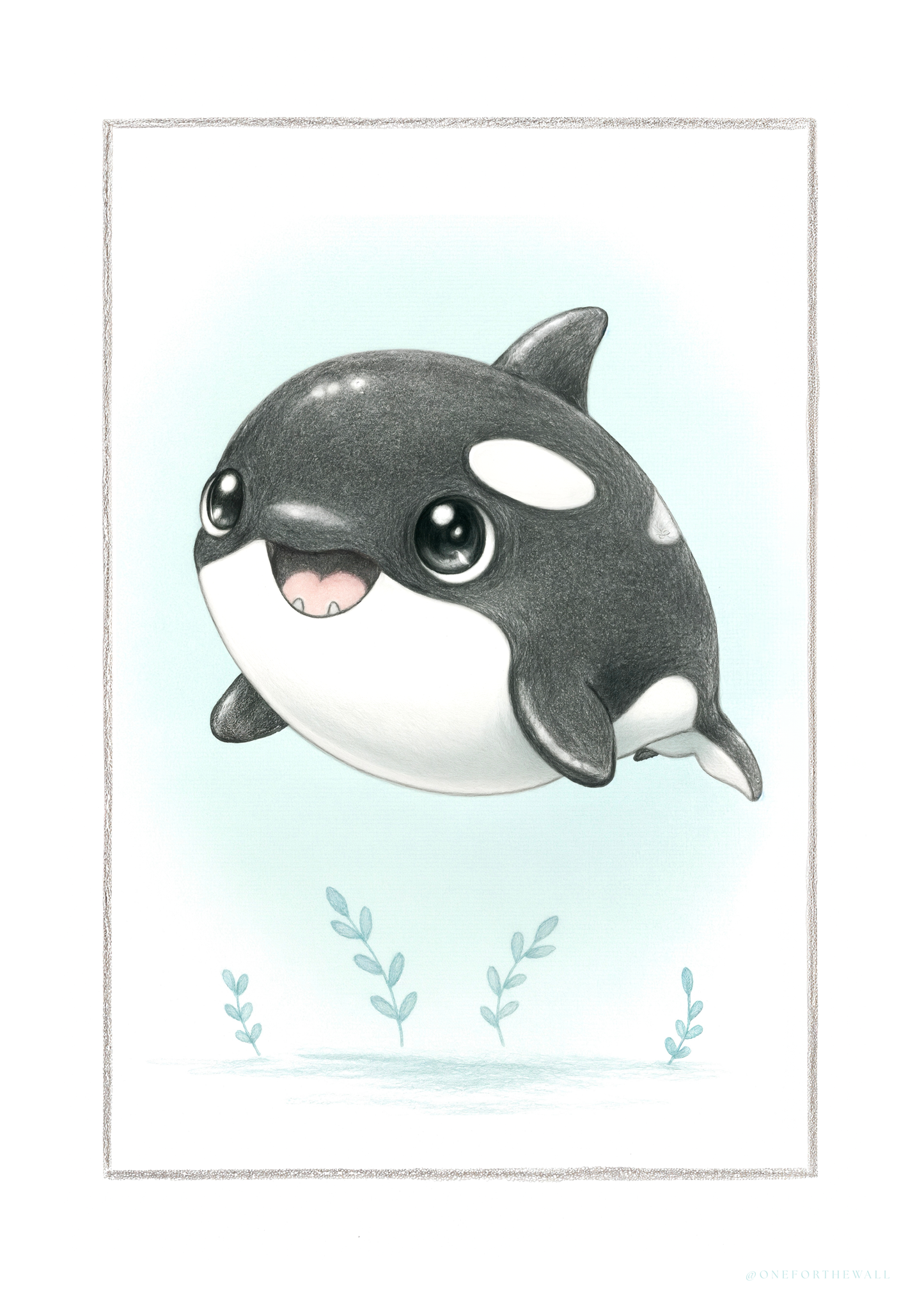 Little Orca - Art Print