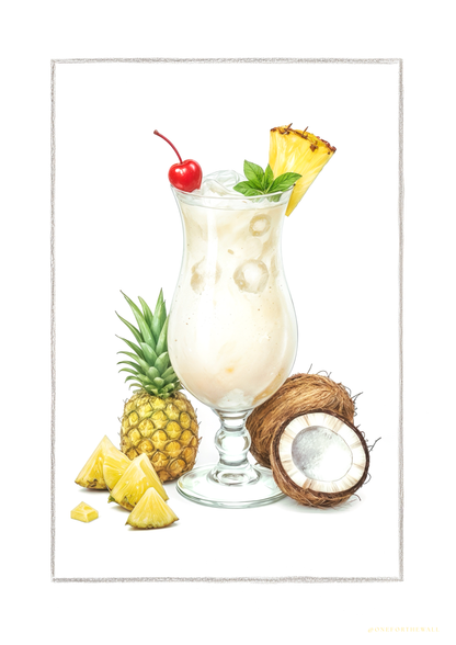 Piña Colada - Lámina artística