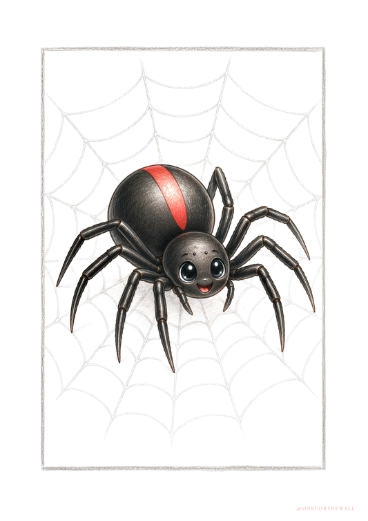 Pequeña Araña - Lamina artística
